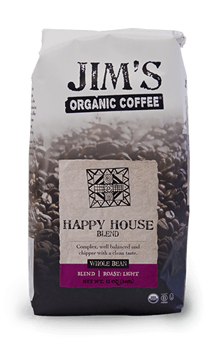 Jim's Organic Coffee-Happy House Blend