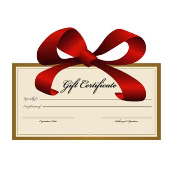 Gift Certificates Shop Category