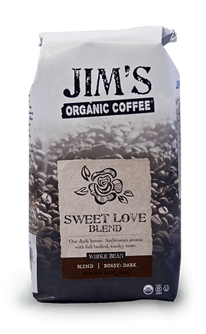 Jim's Organic Coffee-Sweet Love Blend